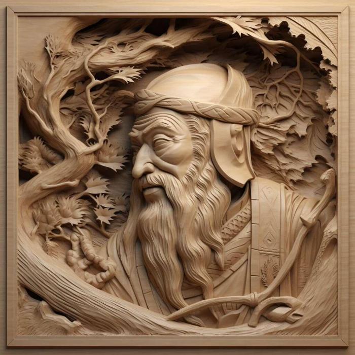 نموذج ثلاثي الأبعاد لآلة CNC 3D Art 